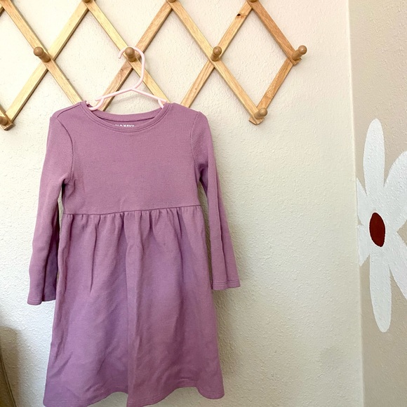Lavender Purple 4T casual Toddler Dress - Picture 3 of 4